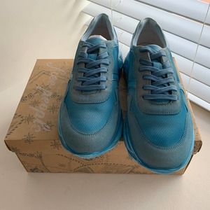 FREE PEOPLE Sneaker Blue Combo SIZE 39 Brand New